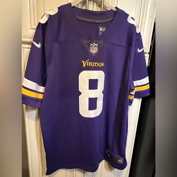 NIKE Minnesota Vikings BRADFORD #8 Jersey Man’s size L - Picture 13 of 13